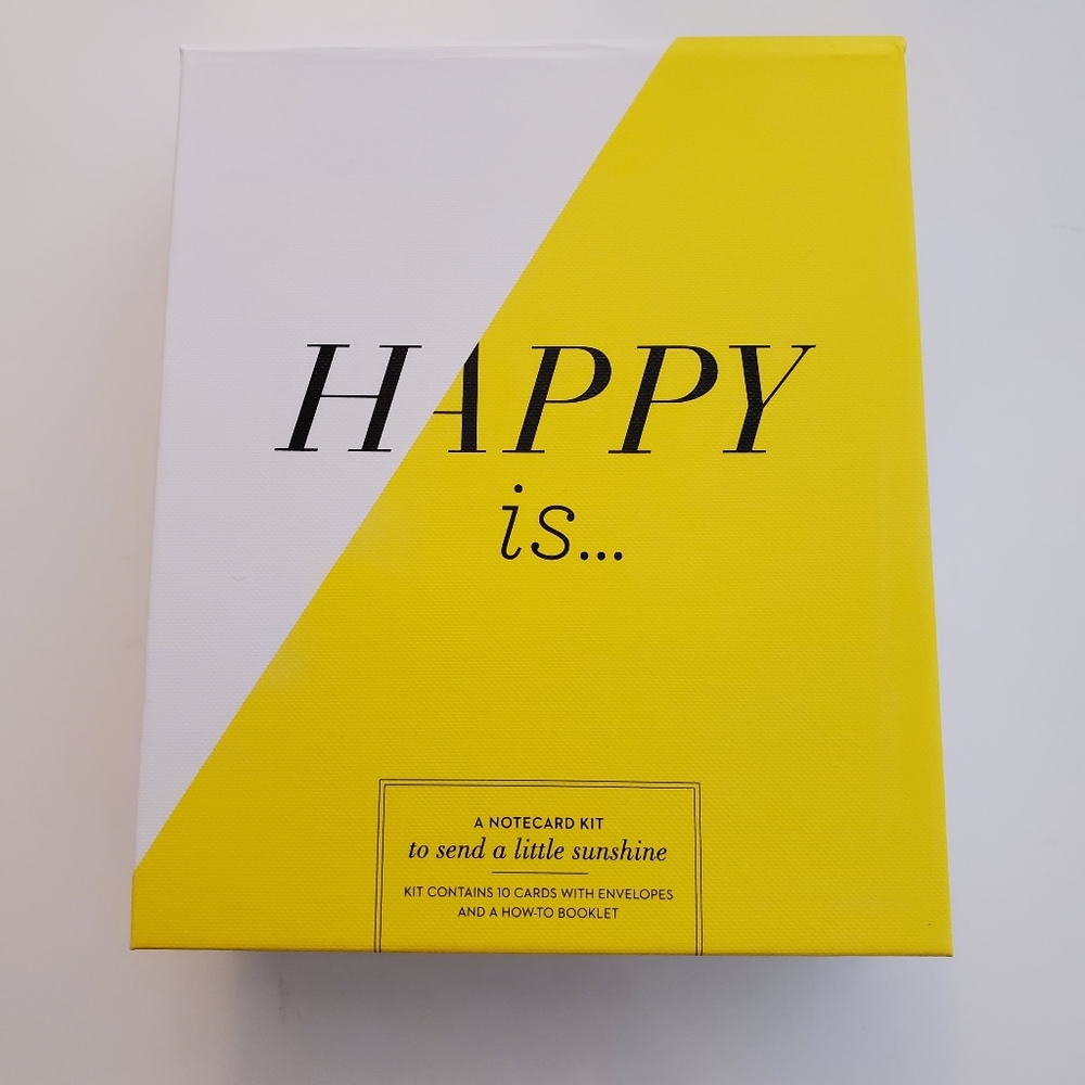 Happy Is Notecard Set - Picture 2 of 6